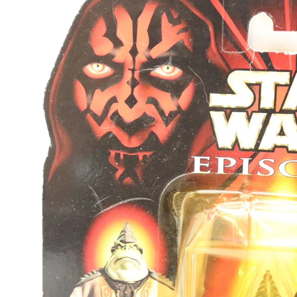Boss Nass NIP 1988 Hasbro Star Wars Episode 1 w /Comm Tech Chip